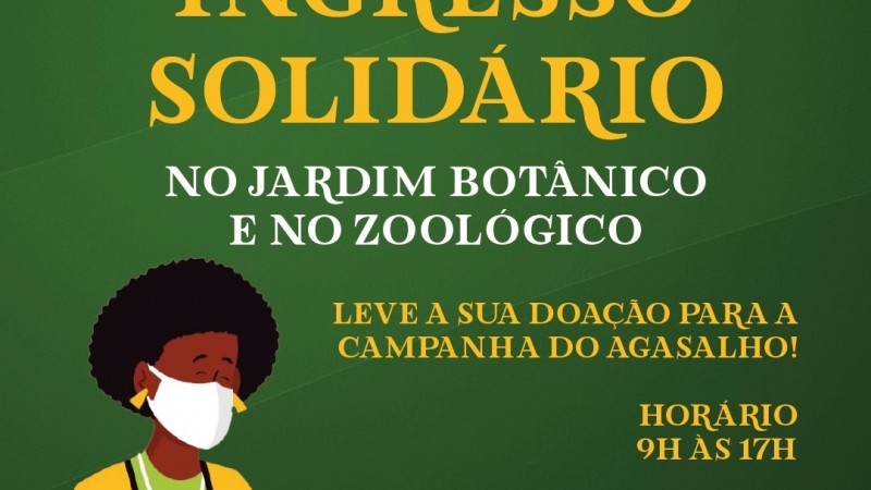 O Zoológico de Sapucaia do Sul e o Jardim Botânico de Porto Alegre terão um dia de ingresso solidário nesta quinta-feira (29).