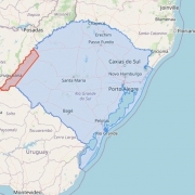 Defesa Civil do RS Alerta para região do Baixo Uruguai