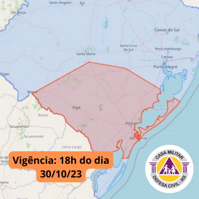 Defesa Civil Alerta Para Chuva Pontualmente Forte Defesa Civil Do Rio Grande Do Sul