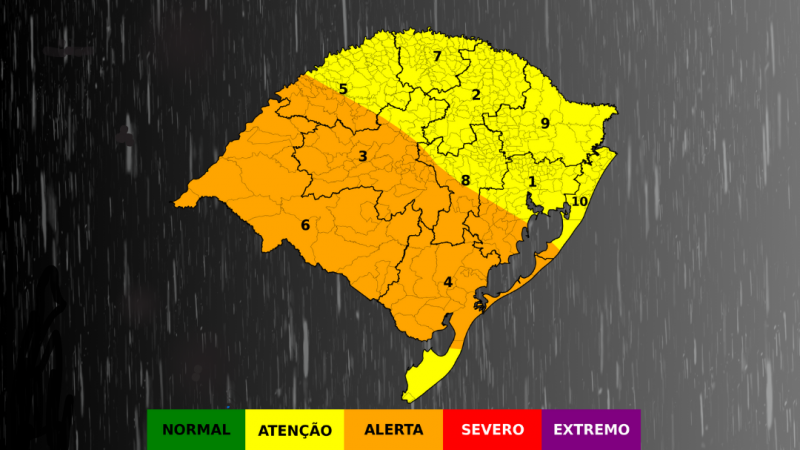 Avisos meteorológicos e hidrológicos e alertas