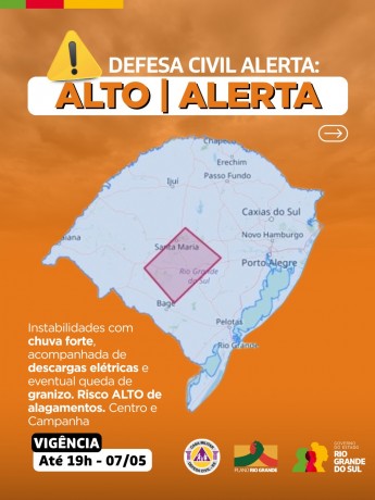 Vigência: até 19h de 7 de maio