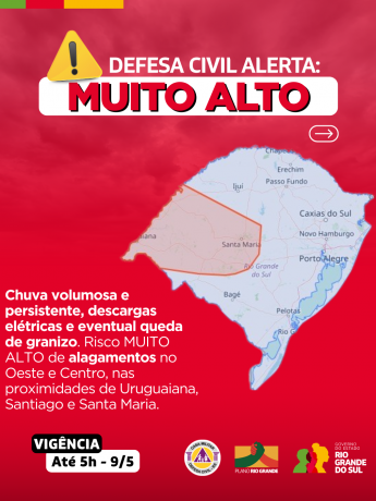 Válido até 5h de 9 de maio