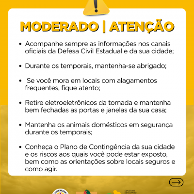 Alertas Comportamentos padrão (4)