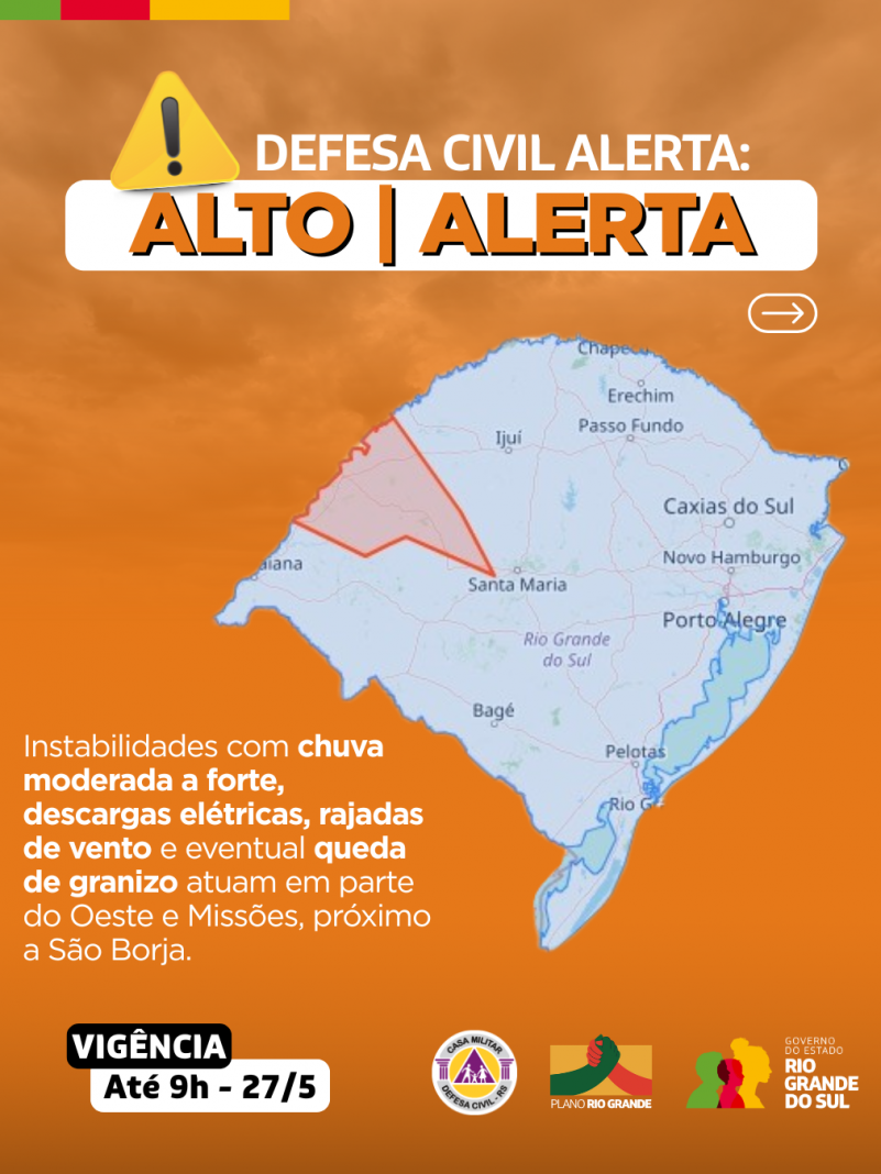 Válido até 9h de 27 de maio