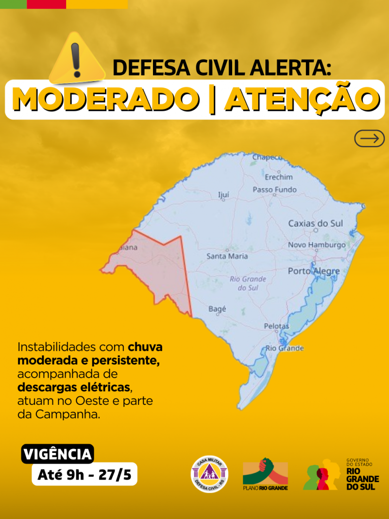 Válido até 9h de 27 de maio