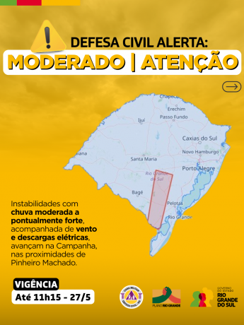 Válido até 11h15 de 27 de maio