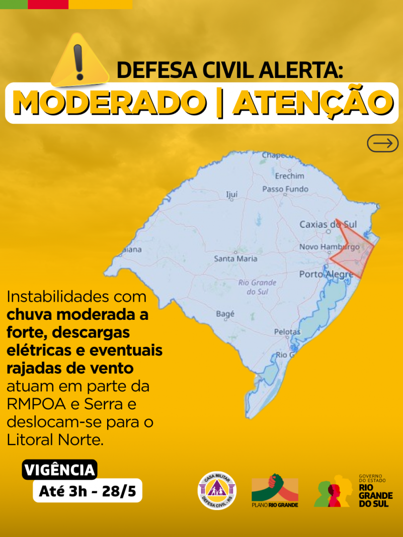 Válido até 3h de 28 de maio