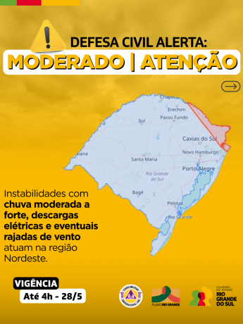 Válido até 4h de 28 de maio
