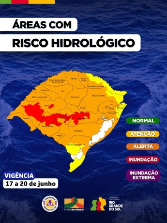 ATUALIZAÇÃO DO AVISO HIDROLÓGICO