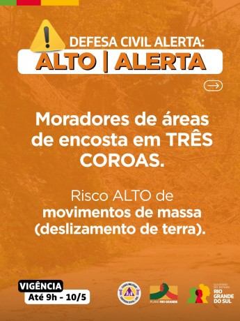 DESLIZAMENTO LARANJA