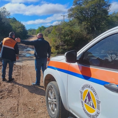 Defesa Civil Estadual realiza visitas técnicas