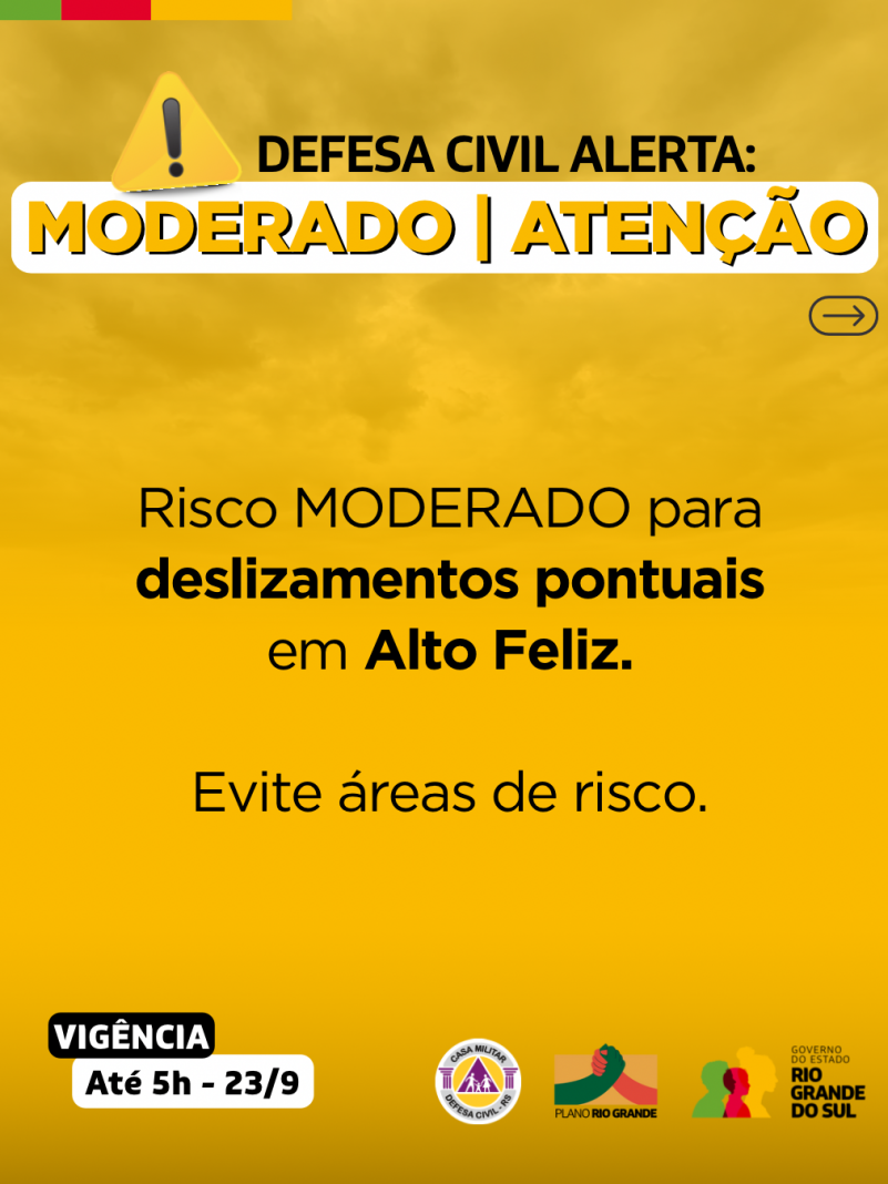 Alertas Comportamentos padr&atilde;o   3