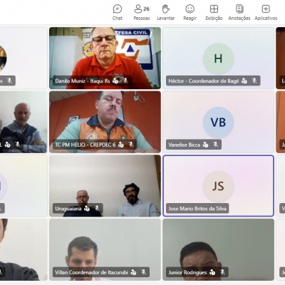 Defesa Civil RS dá continuidade às visitas técnicas em diferentes regiões do estado