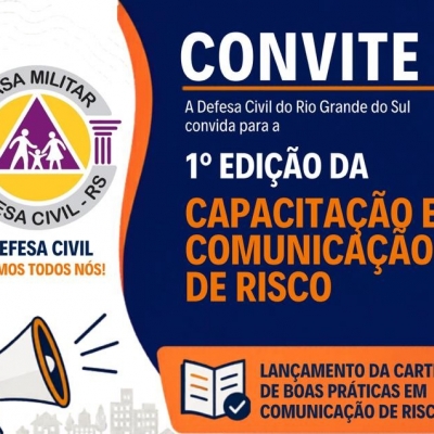 Capacita&ccedil;&atilde;o em Comunica&ccedil;&atilde;o de Risco
