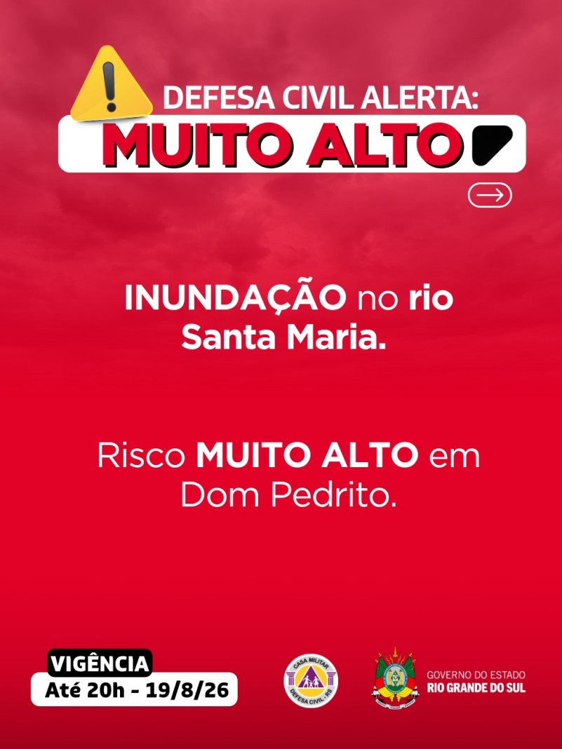 alerta vermelho rio santa maria 